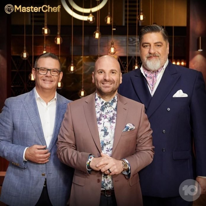 PHOTO: Mehigan, Calombaris and Preston have been judges on MasterChef Australia for 11 years. (Facebook: MasterChef Australia)