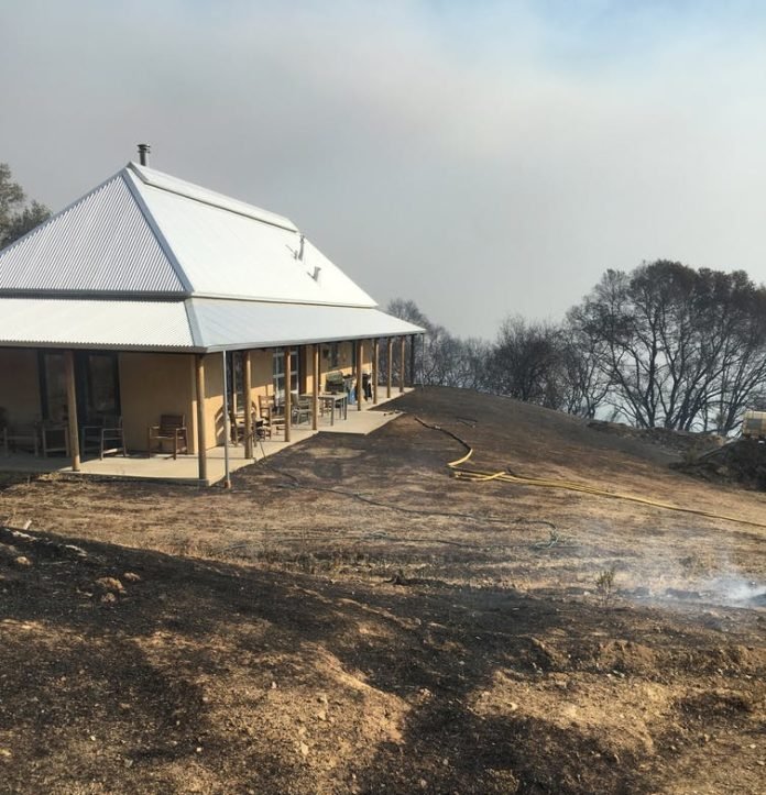 How your house survives a blaze How your house survives a blaze