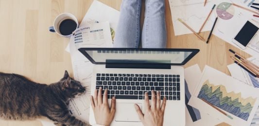Work from home set-up
