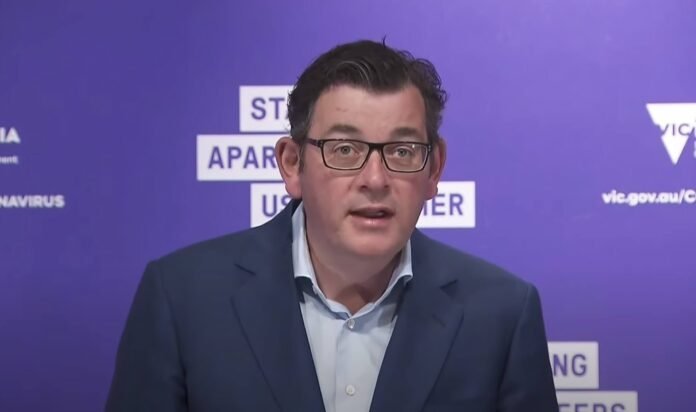 Premier Daniel Andrews 28 September | Screenshot from ABC News Youtube Channel