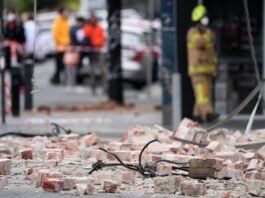 Earthquake in Melbourne | James Ross/AAP