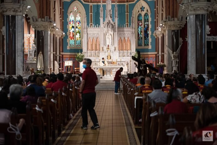 Catholic church service | PHOTO: George Gregorio