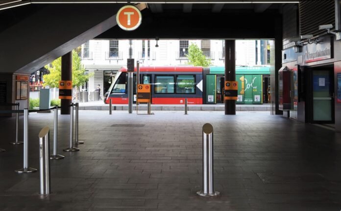 Australia, train, city, transport